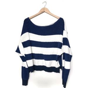 Free People Candyland Striped Pullover